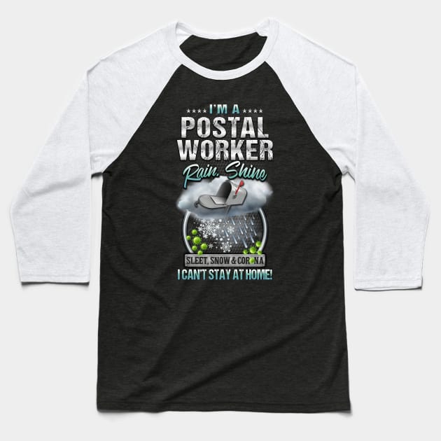 I'm A Postal Worker Baseball T-Shirt by janayeanderson48214